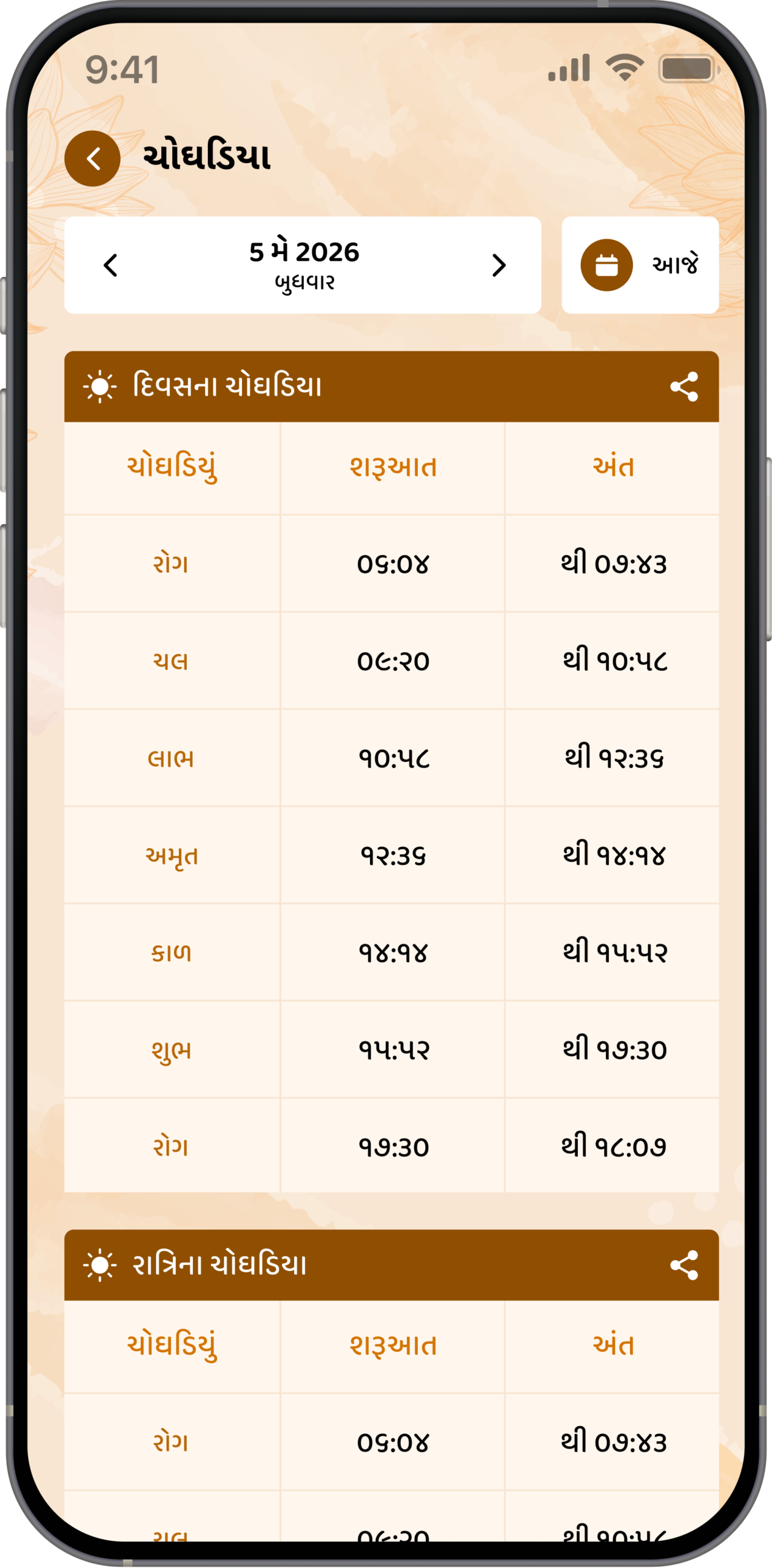 App Screen